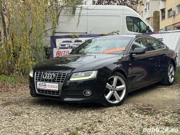 Negru Utilizat 2012 Audi A5 S-Line Berlinǎ | 8.999 EUR (Puțin scump) - Imagine 1/4