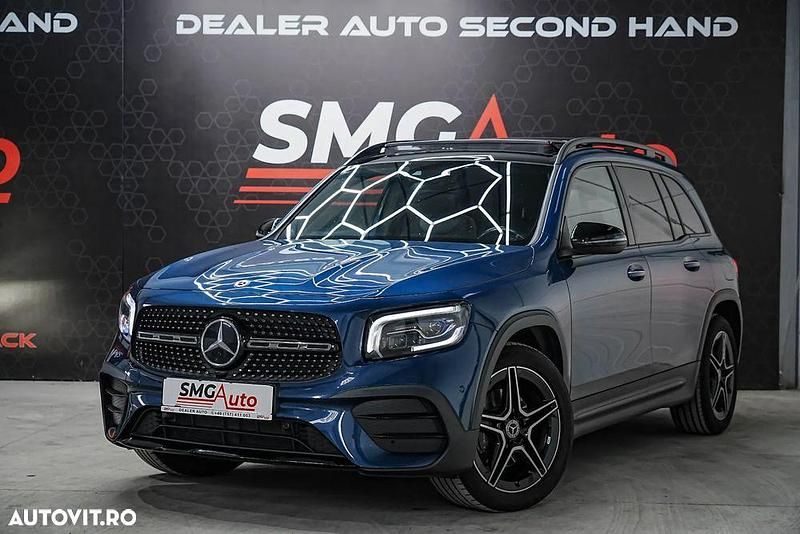 Second-hand Mercedes GLB200 AMG line 150 CP (110 kW) 2021 Culoarealbastru SUV