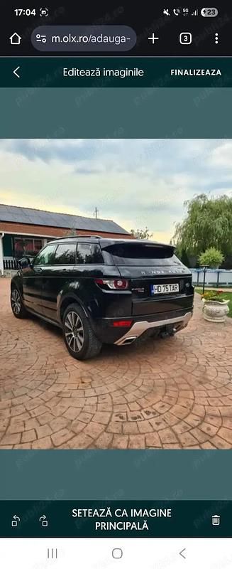 Utilizat 2015 Land Rover Range Rover evoque SUV | 11.600 EUR (Super Preț) - Imagine 1/4