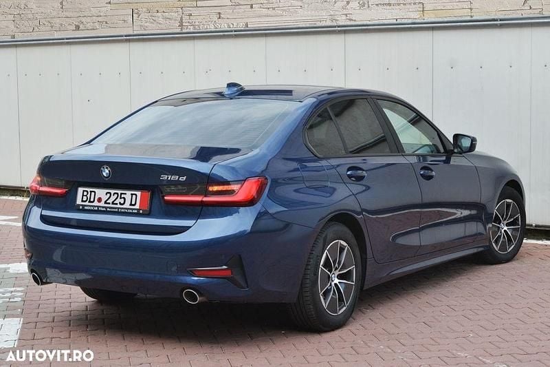 Second-hand BMW 318 Advantage 150 CP (110 kW) 2020 Albastru Berlinǎ