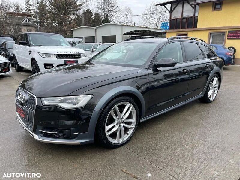 Negru Utilizat 2017 Audi A6 Allroad Break | 23.000 EUR (Preț OK) - Imagine 1/4