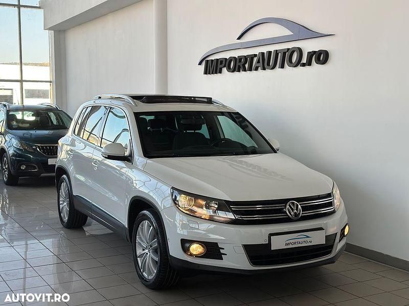 Culoarealb Utilizat 2014 VW Tiguan Sportline SUV | 11.490 EUR (Preț OK) - Imagine 1/4