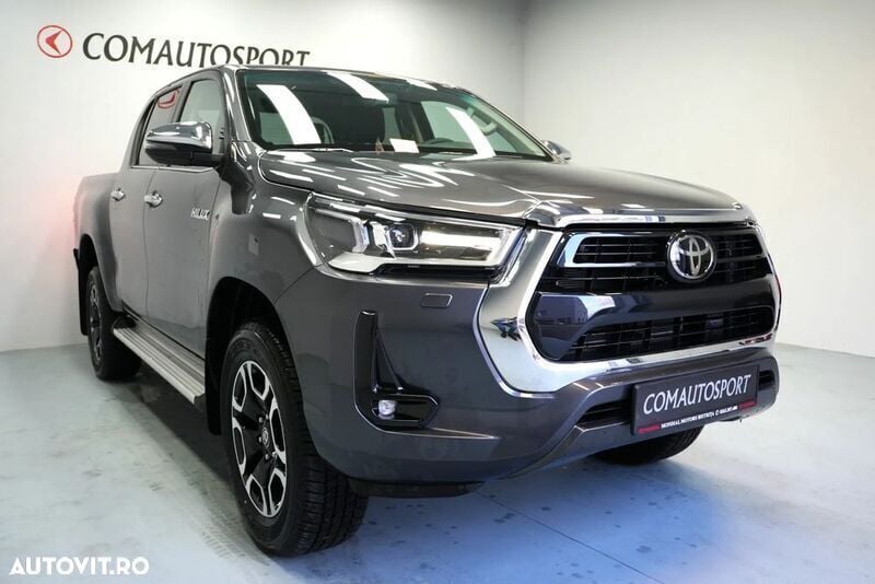 Gri Nouă 2024 Toyota HiLux Executive Pickup | 50.820 EUR (Puțin scump) - Imagine 1/4
