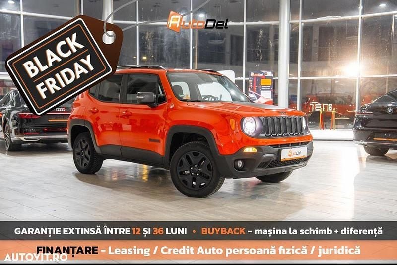 Culoareportocaliu Utilizat 2017 Jeep Renegade Limited SUV | 13.999 EUR (Puțin scump) - Imagine 1/4