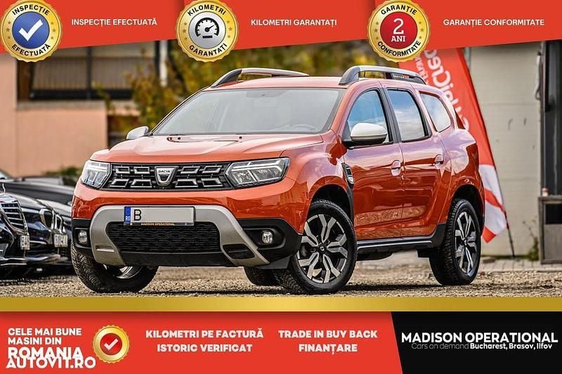 Culoareportocaliu Utilizat 2022 Dacia Duster Prestige SUV | 14.999 EUR (Preț OK) - Imagine 1/4