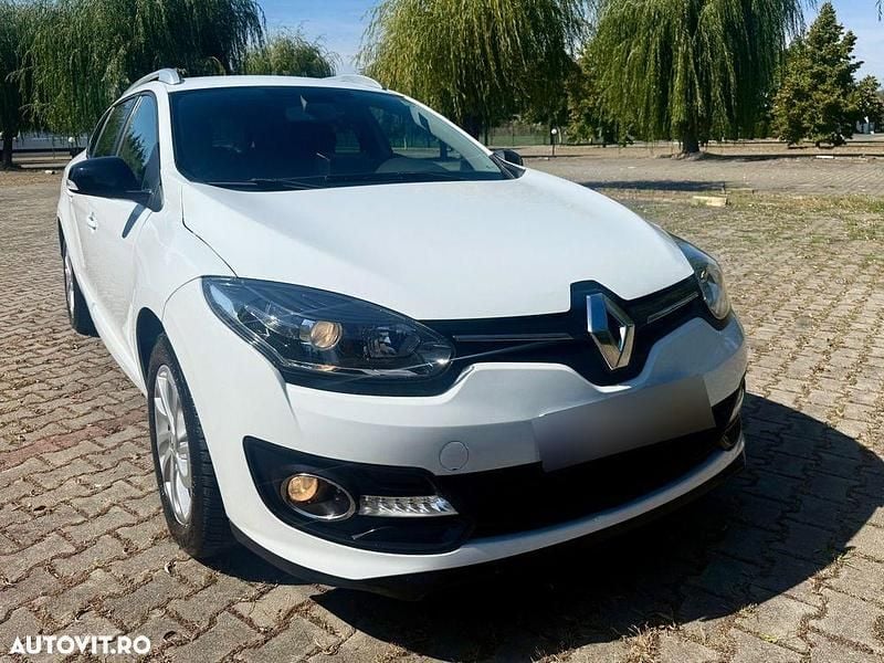 Second-hand Renault Mégane GrandTour LIMITED 110 CP (80 kW) 2016 Culoarealb Break