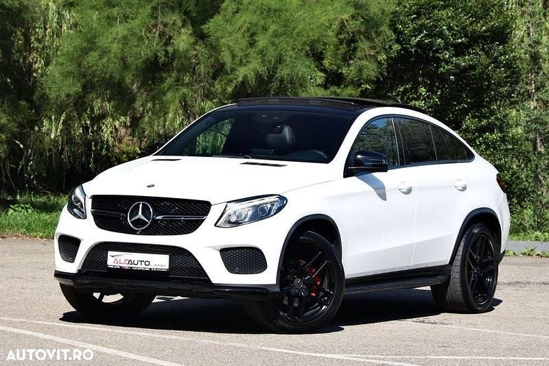 Alb Utilizat 2016 Mercedes GLE350 AMG line Coupe | 32.500 EUR (Preț bun) - Imagine 1/4