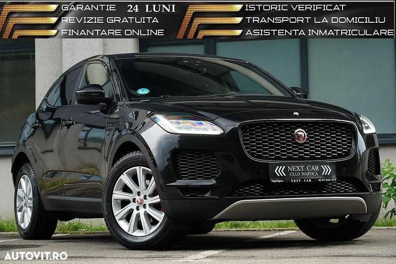 Culoarenegru Utilizat 2019 Jaguar E-Pace R-Dynamic SUV | 18.750 EUR - Imagine 1/4