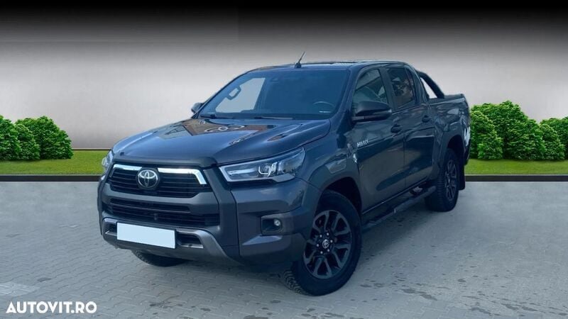 Gri Utilizat 2021 Toyota HiLux Pickup | 35.900 EUR - Imagine 1/4