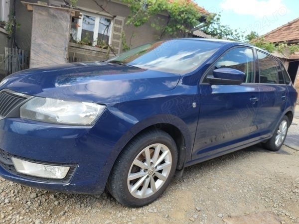 Albastru Utilizat 2014 Skoda Rapid Hatchback | 5.850 EUR (Scump) - Imagine 1/4
