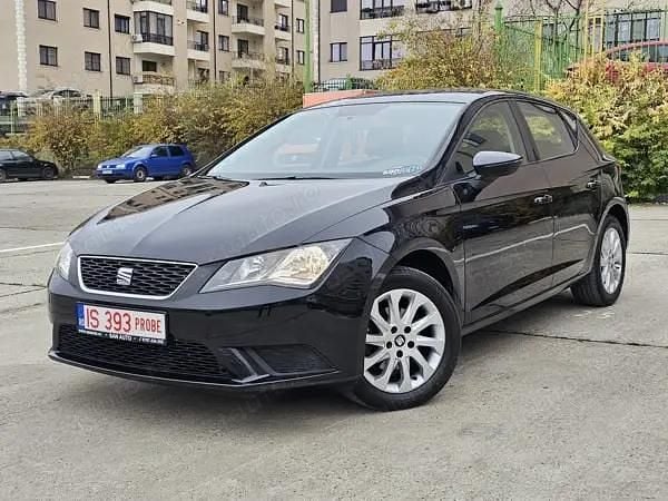 Negru Utilizat 2014 Seat Leon Hatchback | 6.990 EUR (Preț OK) - Imagine 1/4