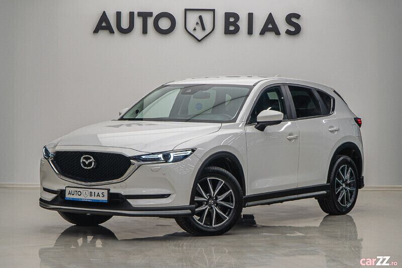 Alb Utilizat 2018 Mazda CX-5 Exclusive-Line SUV | 16.949 EUR (Puțin scump) - Imagine 1/4