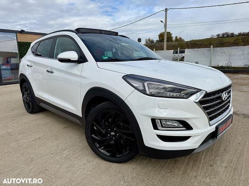 Culoarealb Utilizat 2019 Hyundai Tucson Premium SUV | 18.990 EUR (Preț OK) - Imagine 1/4