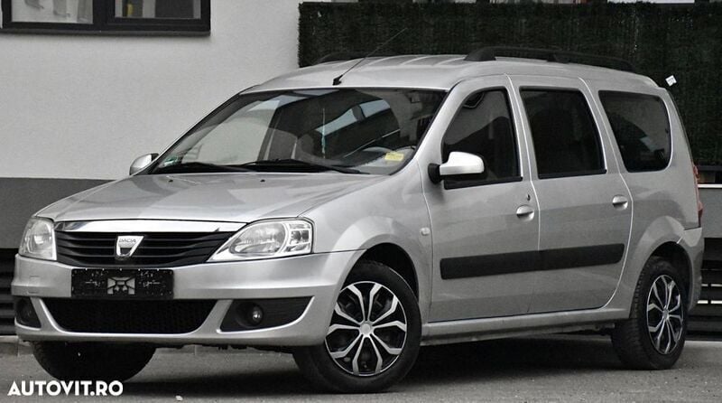 Argint Utilizat 2009 Dacia Logan MCV Prestige Monovolum | 3.650 EUR (Preț OK) - Imagine 1/4