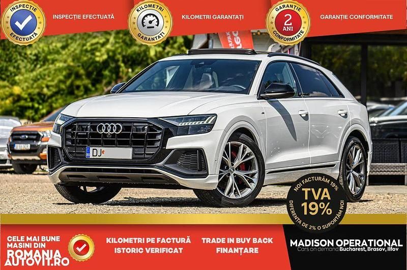 Culoarealb Utilizat 2019 Audi Q8 Premium SUV | 55.949 EUR (Preț OK) - Imagine 1/4