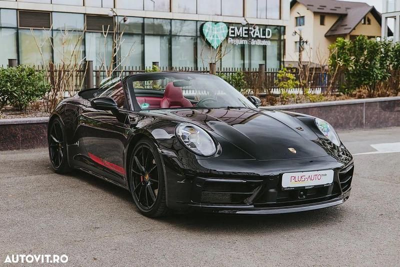 Culoarenegru Utilizat 2019 Porsche 911 Carrera 4S Cabriolet Cabrio | 111.320 EUR - Imagine 1/4