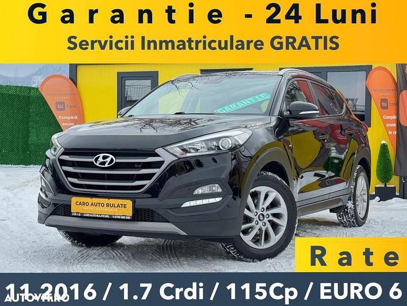 Culoarenegru Utilizat 2016 Hyundai Tucson SUV | 11.990 EUR (Super Preț) - Imagine 1/4