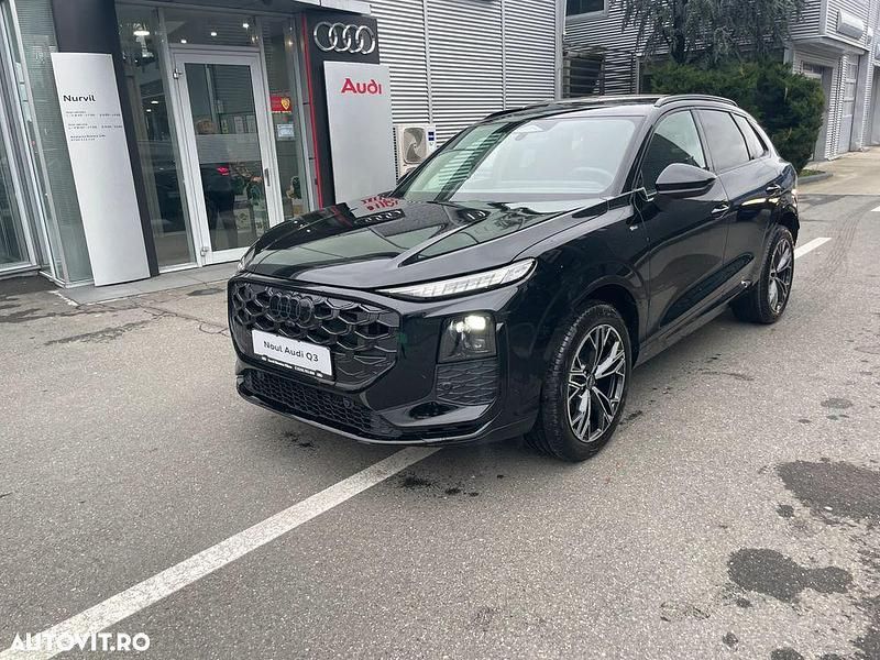 Nouă Audi Q3 S-Line 150 CP (110 kW) 2025 Culoarenegru SUV