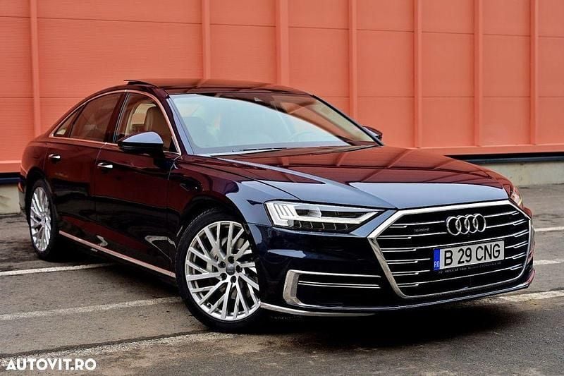 Second-hand Audi A8 285 CP (209 kW) 2018 Culoarealbastru Berlinǎ