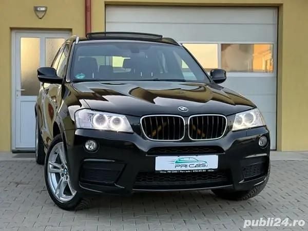 Negru Utilizat 2013 BMW X3 SUV | 14.300 EUR (Preț OK) - Imagine 1/4