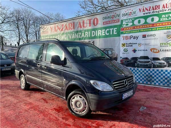 Albastru Utilizat 2005 Mercedes Vito Monovolum | 4.999 EUR (Preț OK) - Imagine 1/4