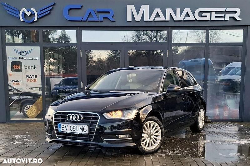 Second-hand Audi A3 Ambiente 110 CP (80 kW) 2015 Culoarenegru Break