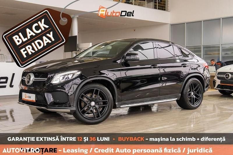 Culoarenegru Utilizat 2015 Mercedes GLE350 Coupe | 31.998 EUR (Preț OK) - Imagine 1/4
