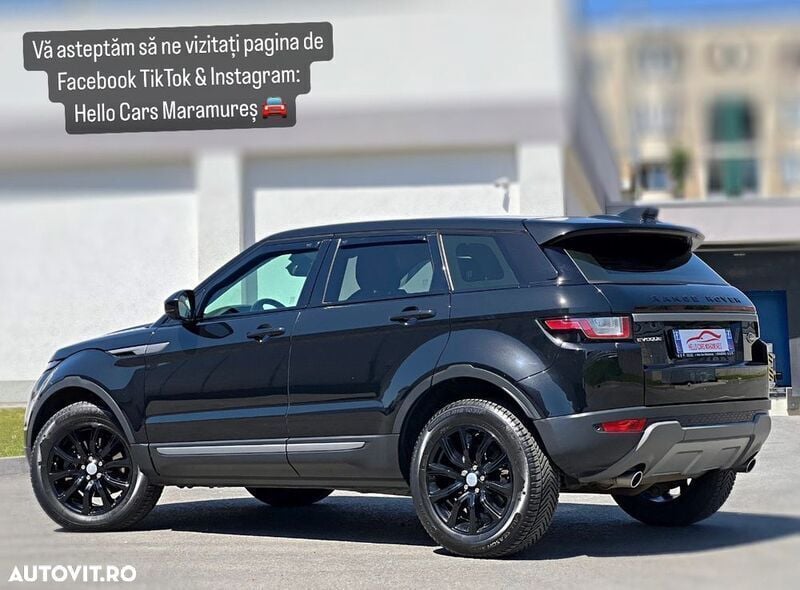 Second-hand Land Rover Range Rover evoque HSE 150 CP (110 kW) 2016 Negru SUV