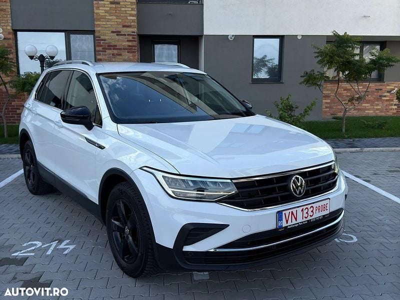 Culoarealb Utilizat 2022 VW Tiguan SUV | 20.480 EUR (Super Preț) - Imagine 1/4