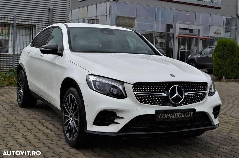 Alb Utilizat 2018 Mercedes GLC300 Coupe | 39.147 EUR (Puțin scump) - Imagine 1/4