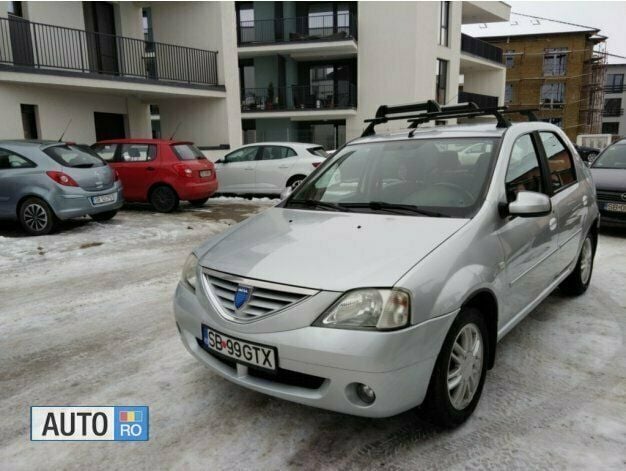 Gri metalizat Utilizat 2007 Dacia Logan Berlinǎ | 4.000 EUR (Puțin scump) - Imagine 1/4