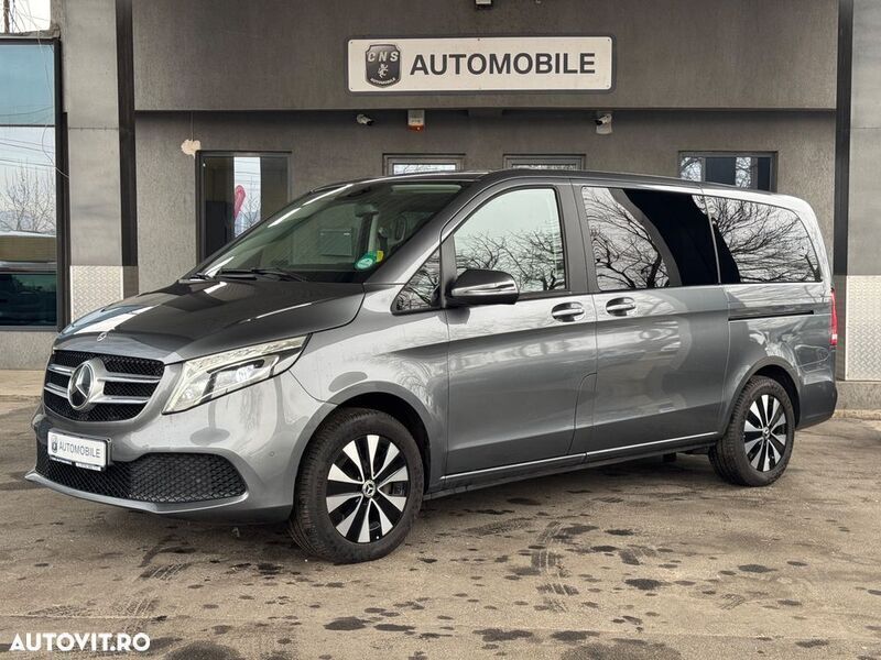 Gri Utilizat 2022 Mercedes V300 Avantgarde Edition Monovolum | 46.585 EUR (Super Preț) - Imagine 1/4