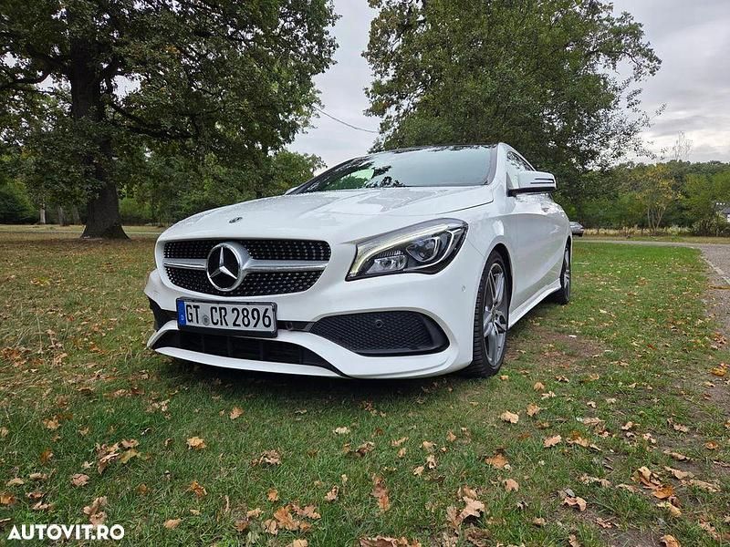 Culoarealb Utilizat 2018 Mercedes CLA200 Shooting Brake AMG line Break | 14.800 EUR (Preț OK) - Imagine 1/4