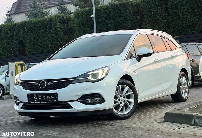 Culoarealb Utilizat 2021 Opel Astra Business Edition Break | 9.200 EUR (Preț OK) - Imagine 1/4