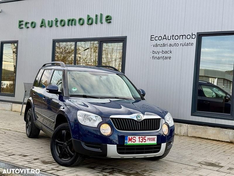 Culoarealbastru Utilizat 2012 Skoda Yeti Ambition SUV | 5.990 EUR (Preț OK) - Imagine 1/4