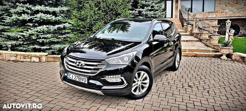 Culoarenegru Utilizat 2017 Hyundai Santa Fe Premium SUV | 13.990 EUR (Preț OK) - Imagine 1/4