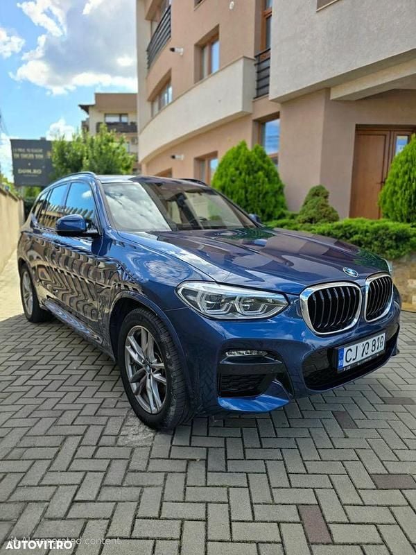 Culoarealbastru Utilizat 2021 BMW X3 Sport Line SUV | 39.000 EUR - Imagine 1/4