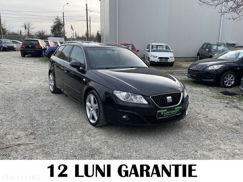 Negru Utilizat 2012 Seat Exeo Sport Break | 5.650 EUR (Puțin scump) - Imagine 1/4