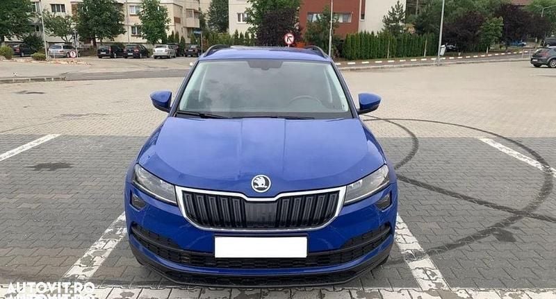 Culoarealbastru Utilizat 2021 Skoda Karoq Style SUV | 15.800 EUR (Super Preț) - Imagine 1/4
