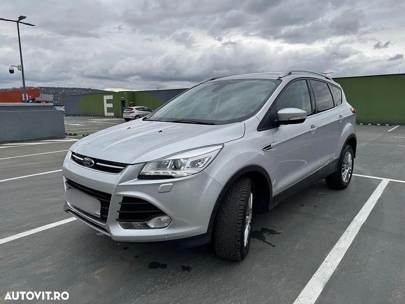 Gri Utilizat 2013 Ford Kuga Titanium SUV | 7.650 EUR (Preț OK) - Imagine 1/4