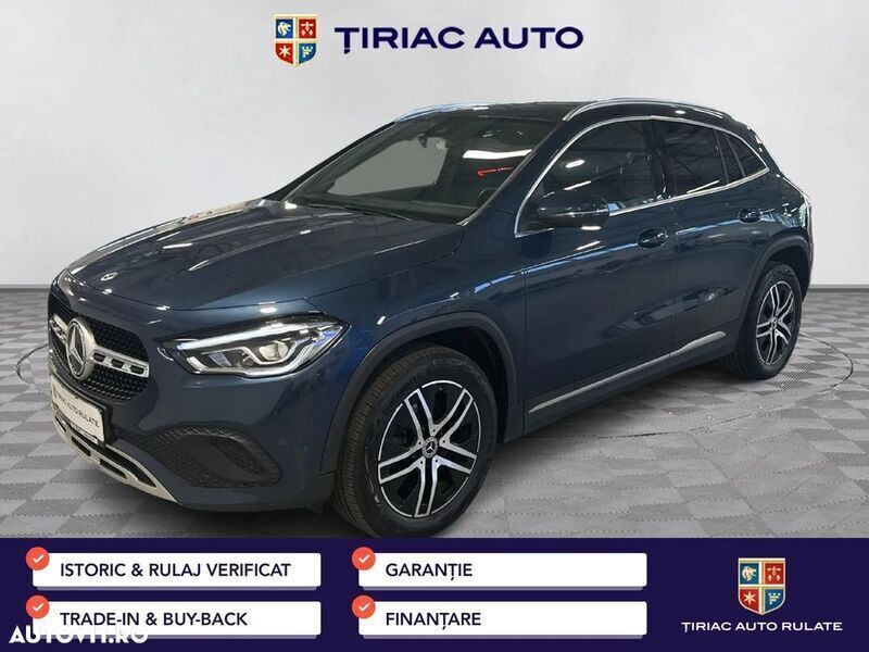 Albastru Utilizat 2022 Mercedes GLA200 SUV | 27.300 EUR (Preț bun) - Imagine 1/4