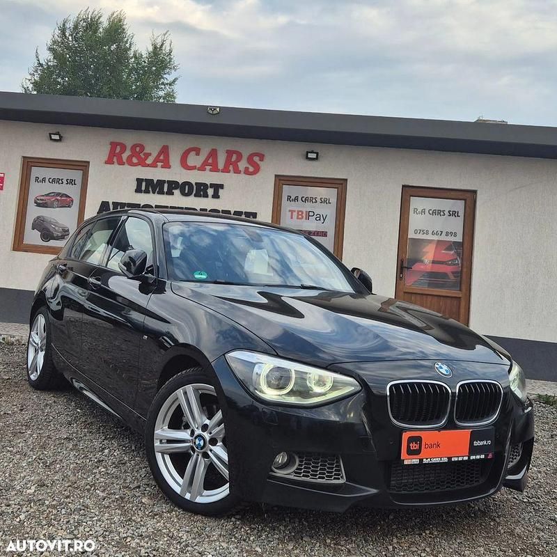 Culoarenegru Utilizat 2014 BMW 120 Comfort Edition Hatchback | 7.999 EUR (Preț OK) - Imagine 1/4