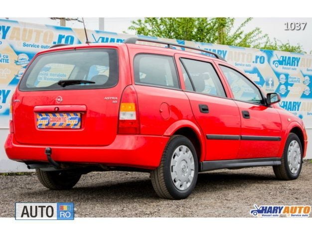 Second-hand Opel Astra 84 CP (61 kW) 2002 Rosu Break