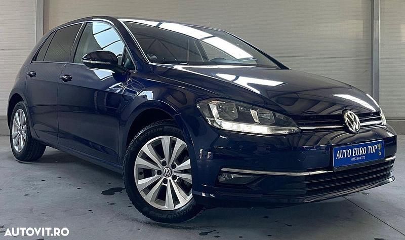 Albastru Utilizat 2020 VW Golf VII Comfortline Hatchback | 14.490 EUR (Preț OK) - Imagine 1/4