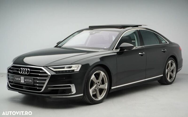 Gri Utilizat 2018 Audi A8 Berlinǎ | 40.990 EUR (Preț OK) - Imagine 1/4