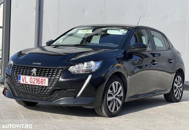 Second-hand Peugeot 208 Active 75 CP (55 kW) 2020 Culoarenegru Hatchback
