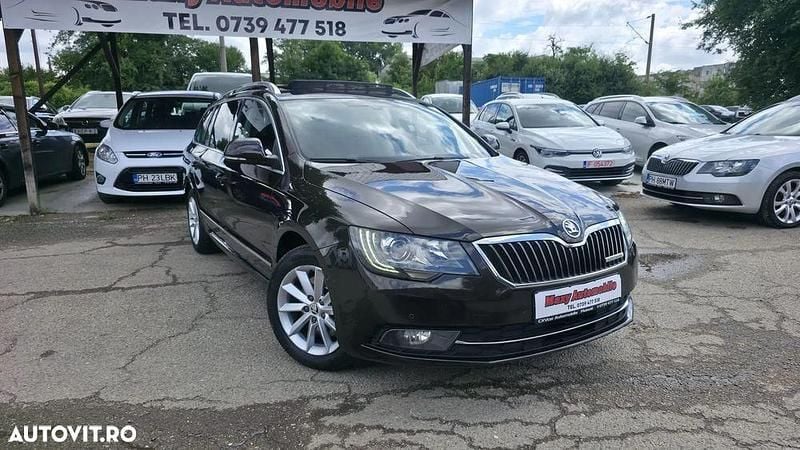 Culoaremaro Utilizat 2014 Skoda Superb GreenLine Break | 7.499 EUR (Scump) - Imagine 1/4