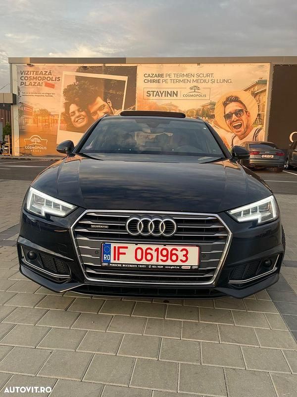 Culoarenegru Utilizat 2019 Audi A4 S-Line Break | 17.800 EUR (Preț bun) - Imagine 1/4