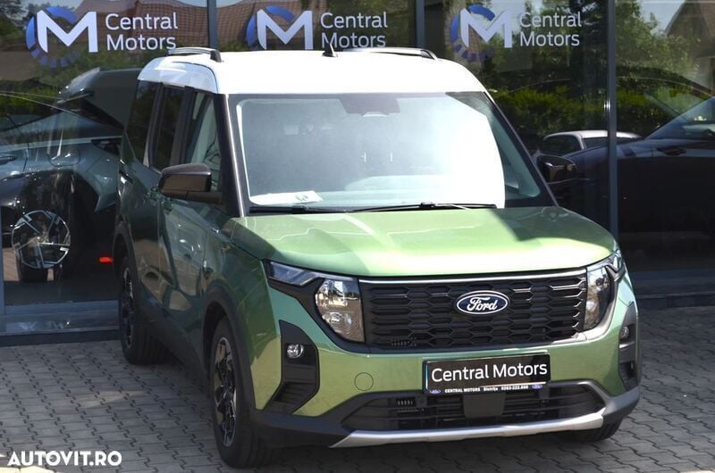 Verde Utilizat 2023 Ford Tourneo Courier Active Monovolum | 26.234 EUR (Preț OK) - Imagine 1/4