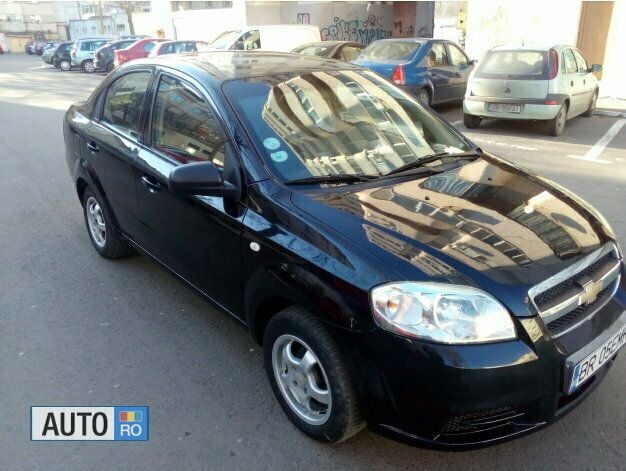 Negru Utilizat 2009 Chevrolet Aveo Berlinǎ | 2.350 EUR - Imagine 1/4